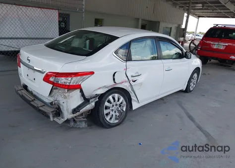 2015 Nissan Sentra S from USA, damaged, VIN 3N1AB7AP2FY374694